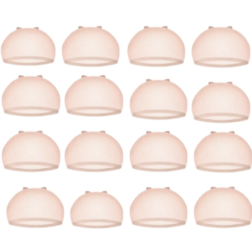 HD Wig Caps 16pcs Ultra Thin Invisible Lace Front Wig Cap Sheer Melted ScalpLook - Picture 2 of 8